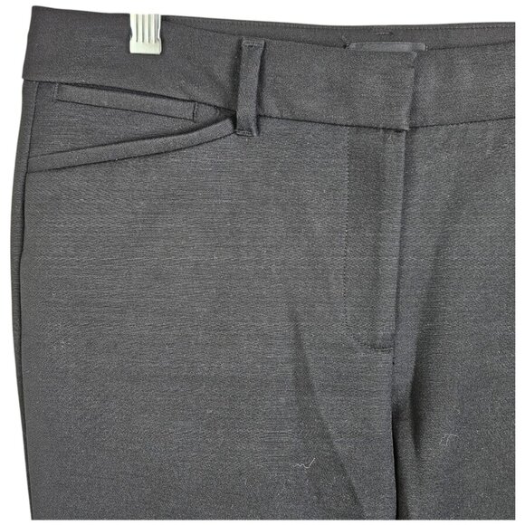White House Black Market Women's Pants Size 6L Black Slim Ankle WHBM Tall‎ Long - Picture 12 of 13